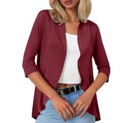 Kurze Jacke Damen Zum Kleid,Bolero Damen Festlich Jäckchen Für Abendkleid Strickbolero Strickjacke Hochzeit Cardigan Boleros Chiffon Kurz Bolerojacke Blazer Zum Kleid Abendkleider