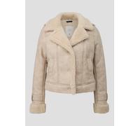 Kurze Jacke in Lammfelloptik XXL Beige 2165473.8001.XXL