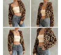 Kurze Lammfelljacke im europäischen und amerikanischen YK2-Stil, lässig, vielseitig, warme Strickjacke mit Kapuze für Damen, Plüschoberteil, Teddyfell