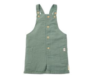 Kurze Latzhosen Forest Green | Little Dutch - 92