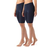 Kurze Leggings aus Viskose MS10-145 (2er Pack) Navy/Navy (2Pack) XS XS Navy/Navy (2Pack)