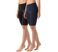 Kurze Leggings aus Viskose MS10-145 (2er Pack) Schwarz/Navy (2Pack) S S Schwarz/Navy (2Pack)