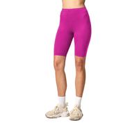 Merry Style Damen Sport Leggings kurz Sportleggings Radlerhose Sporthose aus Viskose MS10-145 (Fuchsie, L)