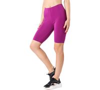 Kurze Leggings aus Viskose MS10-414 Fuchsie2 XS XS Fuchsie2