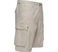 Kurze Leinenhose in Cargo-Optik "Merly Linen" Bone 38