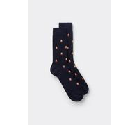 Kurze Socken Aus Soft Cotton Blau 40-41