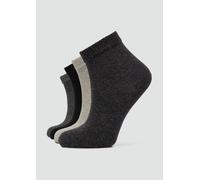 Kurze Socken im 4er-Pack 39-42 schwarz|grau 6007861.9901.39-42