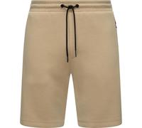 Shorts RAGWEAR "Satom Shorts", Herren, Gr. XL (54), Normalgrößen, beige (sand), Material: 47% Modal, 47% Polyester, 6% Elasthan, gerade knieumspielend, Hosen Shorts, Modische kurze Herren Jogginghose