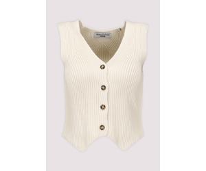 Kurze Strickjacke aus Baumwolle Creamy XS Creamy white