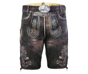 Kurze Wildbock Lederhose Alex 64