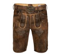 Kurze Wildbock Lederhose Bernd 50