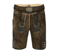 Kurze Wildbock Lederhose Fabian 58