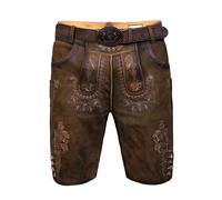 Kurze Wildbock Lederhose Marcel 58