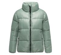 Winterjacke MARIKOO "Hazalee", Damen, Gr. XL, smokey mint, Obermaterial: 100% Polyester; Futter: 100% Polyester; Wattierung: 100% Polyester; Ärmelfutter: 100% Polyester, Jacken, mit leicht gläzendem O