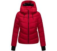 Kurze Winter Steppjacke "Yukanii XVI" Deep Red S