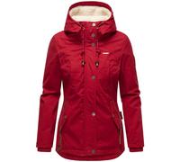 Winterjacke MARIKOO "Bikoo" Gr. L (40), rot (dunkelrot) Damen Jacken (86080318-L) dunkelrot