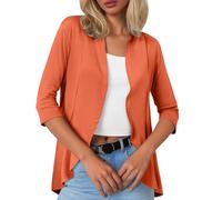 Kurzer Blazer Damen Zum Kleid,Bolero Damen Festlich Jäckchen Für Abendkleid Strickbolero Strickjacke Hochzeit Cardigan Boleros Chiffon Kurz Bolerojacke Blazer Zum Kleid Abendkleider