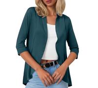 Kurzer Blazer Damen Zum Kleid,Bolero Damen Festlich Jäckchen Für Abendkleid Strickbolero Strickjacke Hochzeit Cardigan Boleros Chiffon Kurz Bolerojacke Blazer Zum Kleid Abendkleider