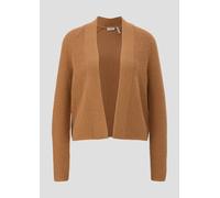 Kurzer Cardigan aus Wollmix 48 braun 2136083.1803.48