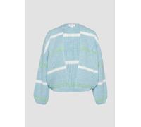 s.Oliver Kurzer Cardigan mit überschnittenen Schultern