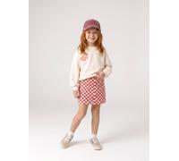Kurzer Jeansrock Mädchen bonbon rosa Gr. 116 von Vertbaudet