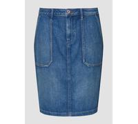 Kurzer Jeansrock mit aufgesetzten Taschen 34 blau 2150356.56Y4.34