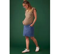Kurzer Jeansrock Schwangerschaft ENVIE DE FRAISE blau Gr. 38