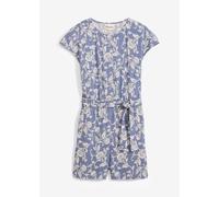 Kurzer Jumpsuit aus fließender Viskose 158