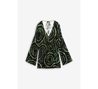 Kurzer Jumpsuit aus fließender Viskose 34