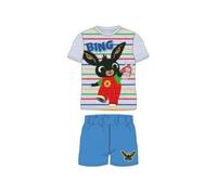 Kurzer Pyjama für Jungen "Bing der Hase " | Bing | grau-blau,104