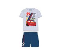 Kurzer Pyjama für Jungen "Cars" | Disney | weiß-blau oder grau-blau | grau-blau,98