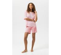 Kurzer Pyjama Serie Simple Stripes Bridal Rose pink 38
