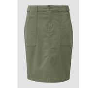 Kurzer Rock mit aufgesetzten Taschen 38 Grün 2174724.7369.38