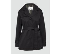 Kurzer Trench mit Gürtel 34 schwarz 2164360.9999.34
