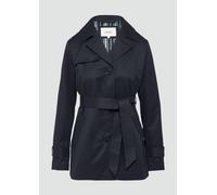 Trenchcoat mit Gürtel im Slim Fit 48 blau 2164360.5959.48