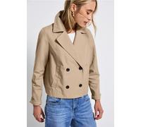 Street One Damen 2005371 Kuzer Trenchcoat, Reef Sand, 44