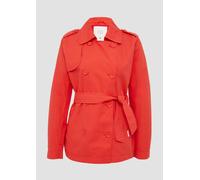 Kurzer Trenchcoat aus Baumwolle mit Gürtel XL rot 2159450.3103.XL