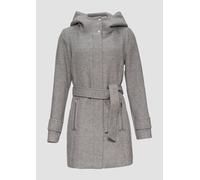 s.Oliver Damen 2151244 Twillmantel mit Bindegürtel, 9400, 42