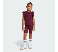 KURZES AOP CYCLING T-SHIRT-SET Maroon 116
