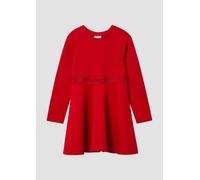 Kurzes Interlock-Kleid mit Logo-Glitzer-Tape 104 rot 2173296.3384.104