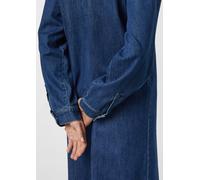 Kurzes Jeans Hemdblusenkleid blau 40