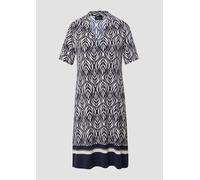 s.Oliver BLACK LABEL Kurzes Kleid mit V-Ausschnitt Navy 44