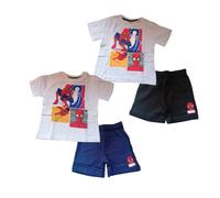 Kurzes Jungen-Bekleidungsset | "Spider-Man" | T-Shirt und Hose |