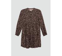 Kurzes Kleid im A-Shape 146 mehrfarbig|schwarz 2158587.99A1.146