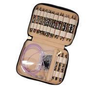 Kurzes Rundstricknadel-Set, Größe 3 - 10 mm, austauschbares Rundstrickwerkzeug