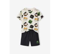 Kurzes Schlafanzug Kinder MINECRAFT grau Gr. 128