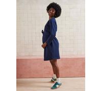 Kurzes Umstandskleid aus Sweatware blau Gr. 36/38 von vertbaudet