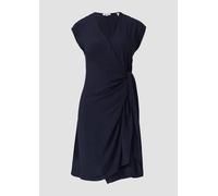 Kurzes Wickelkleid im Relaxed Fit aus Viskose 34 blau 2168364.5959.34
