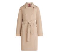 Kurzjacke BETTY BARCLAY "Damen mit Gürtel", Damen, Gr. 36, natural, Obermaterial: 52% Polyester, 48% Baumwolle, ausgestellt, Jacken Kurzjacke (40703437-36) natural