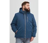 Kurzjacke BLEND "BHLeto Big & Tall", Herren, Gr. 3XL, blau (marineblaus), 100% Polyester, unifarben, regular fit normal, eingesetzt Rippbündchen, Jacken Kurzjacke, Klassische Übergangsjacke in großen 